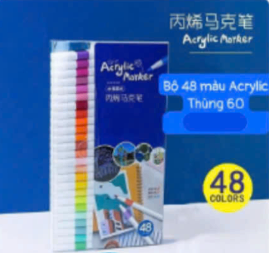 Túi 48 bút màu nước Acrylic (Kiện 60 túi)