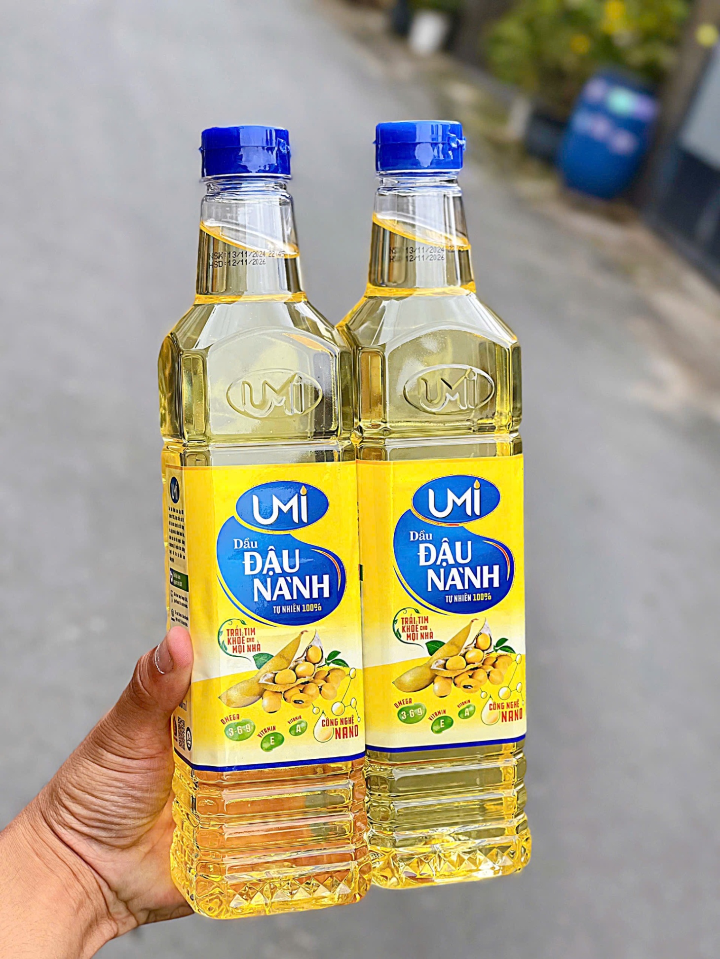 Dầu ăn Umi 900ml ( kiện 12 chai) ( Hàng nguyên kiện)