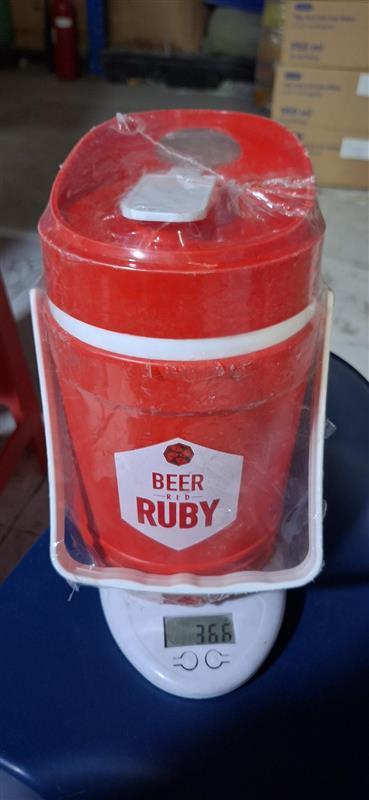 Ca đá Beer red ruby 1L6 (Kiện 30 cái)