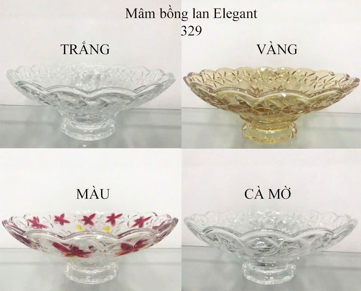 Mâm bồng lan Elegant (Kiện 8 cái) (Hàng nguyên kiện)