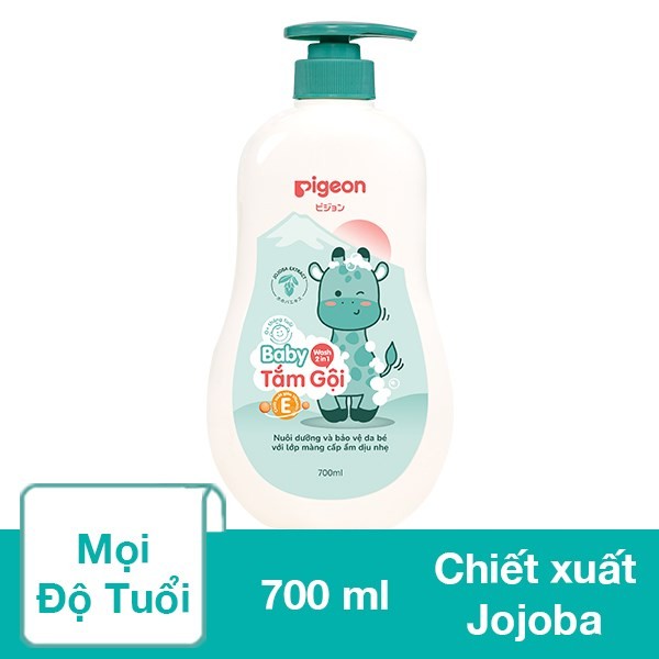 Tắm gội 2 trong 1 chiết xuất JoJoBa 700ml -PPN- PROMOTION LABEL) ( kiện 12 chai) ( Hàng nguyên kiện)