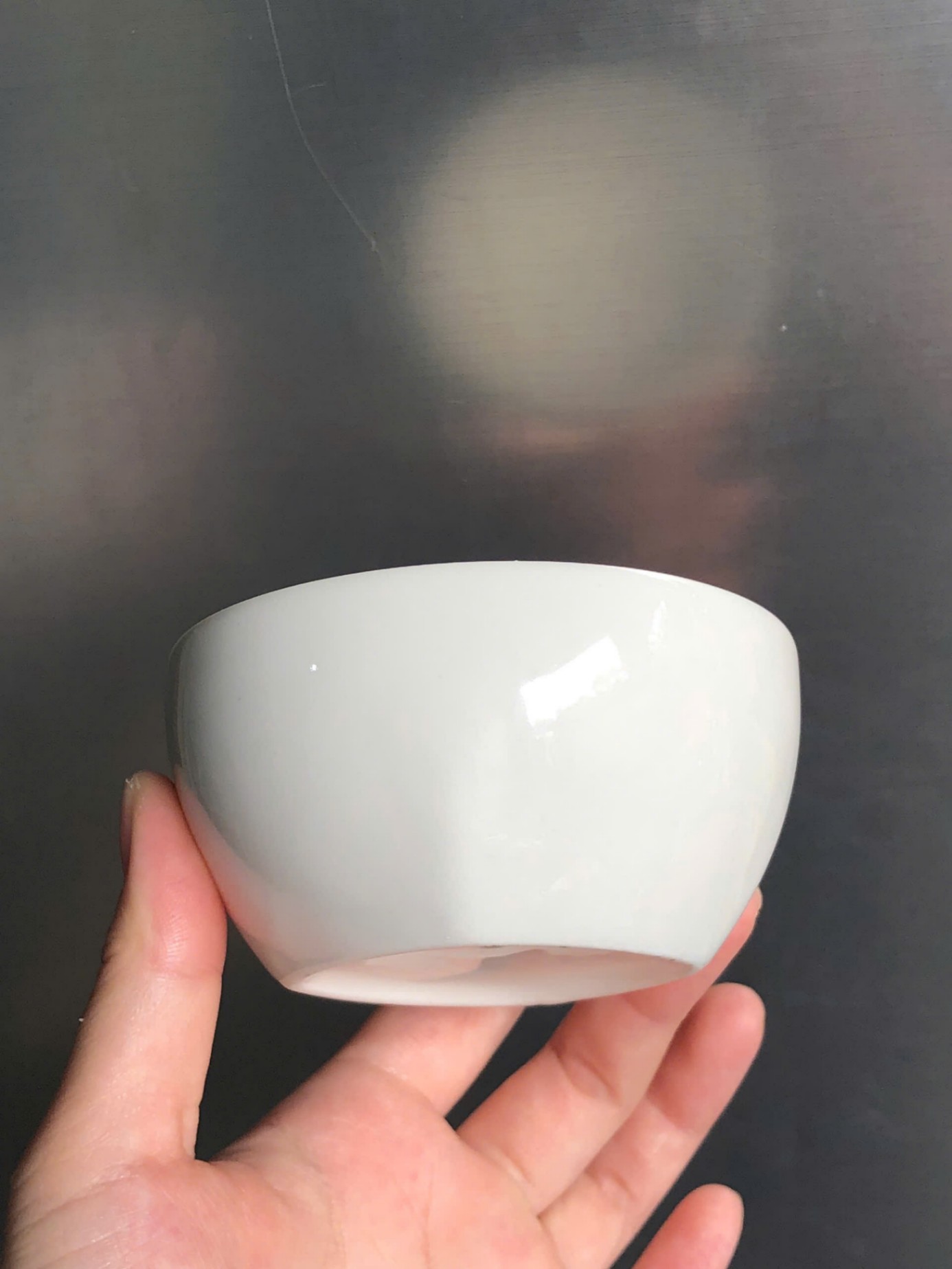Chén chấm sứ trắng ( Kiện 110 cái) Tmark