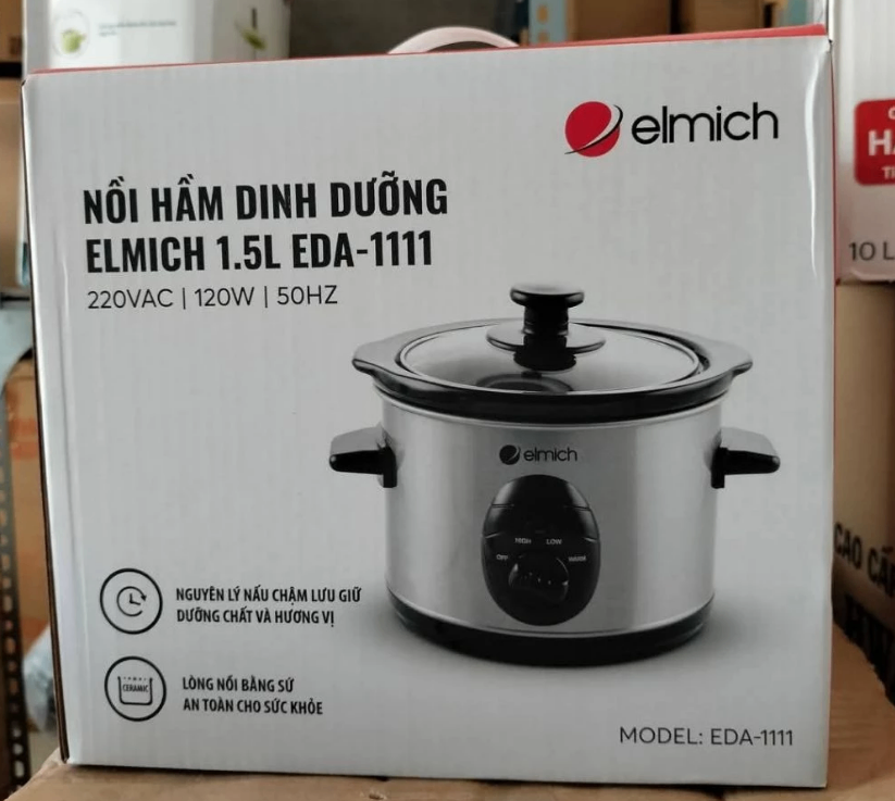 Nồi hầm dinh dưỡng Elmich 1.5L (Kiện 24 cái) (Hàng nguyên kiện)