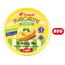 Bơ Margarine Vi Đường Mía (Kiện 100 cái) (Hàng nguyên kiện)