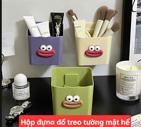 Hộp đựng đồ treo tường mặt hề (Kiện 240 cái)