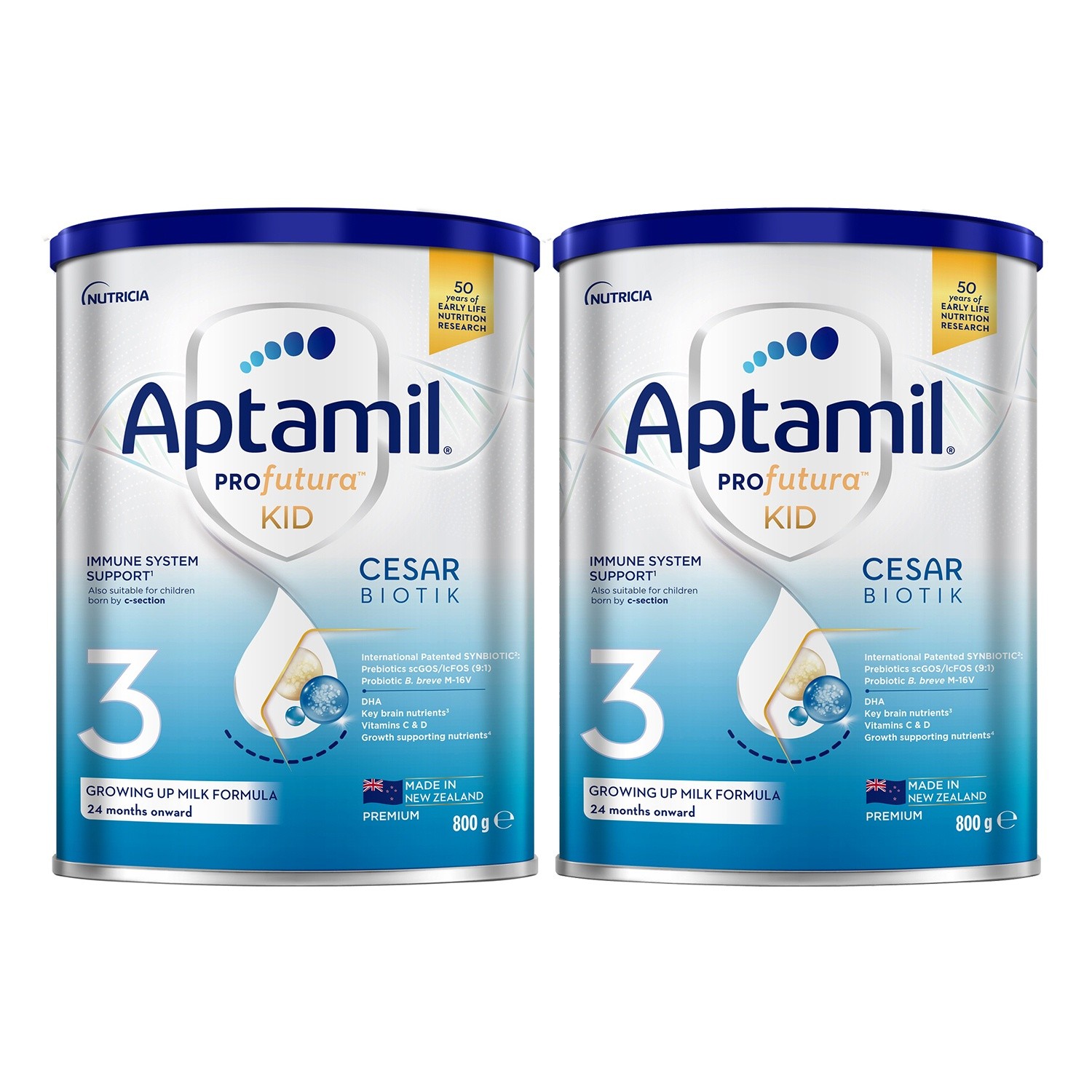 Combo 2 sữa bổ Aptamil Profutura Kid Cesarbiotik