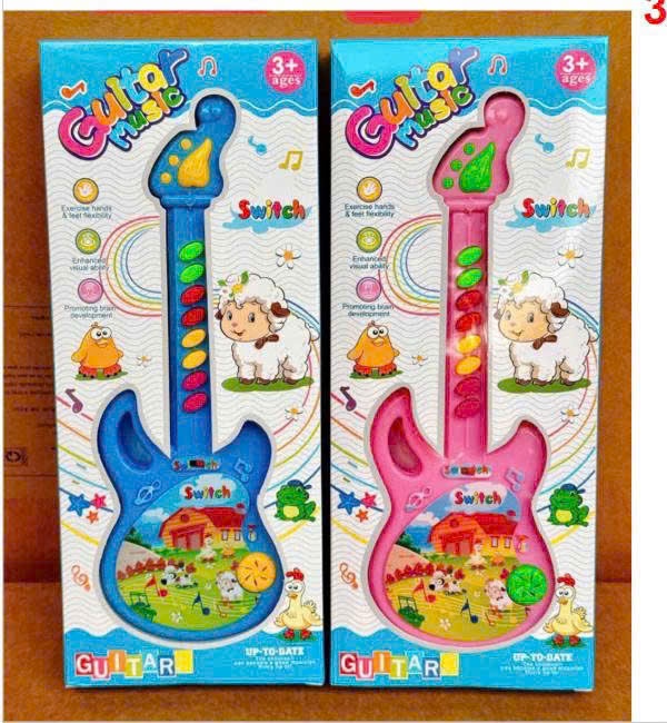 Đồ chơi - Đàn guitar hoạt hình cho bé