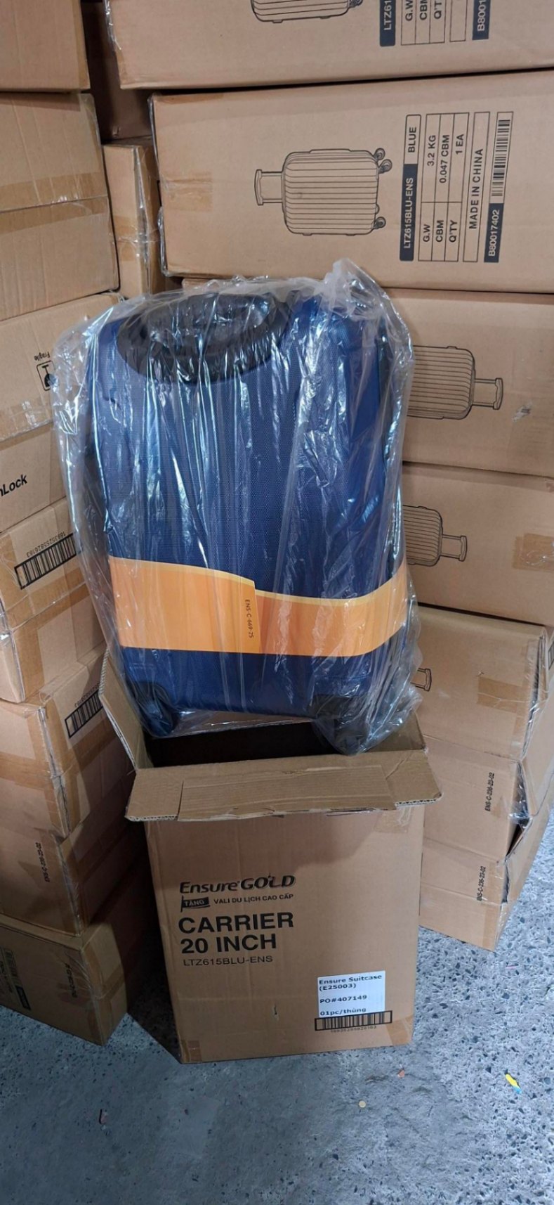 Vali EnSure (Kiện 20 cái)