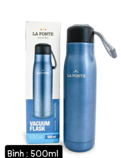 La Fronte- Bình giữ nhiệt 500ml inox 304- màu xanh dương nhạt (Kiện 50 cái) 2