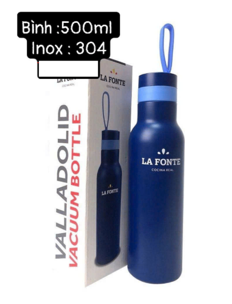 La Fronte- Bình giữ nhiệt 500ml inox 304- màu xanh dương (Kiện 50 cái) 2