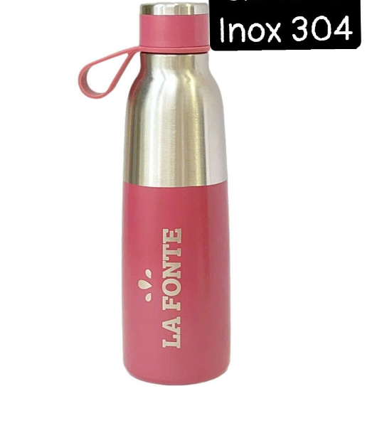 La Fronte- Bình giữ nhiệt 500ml inox 304- màu hồng mix bạc (Kiện 50 cái) 2