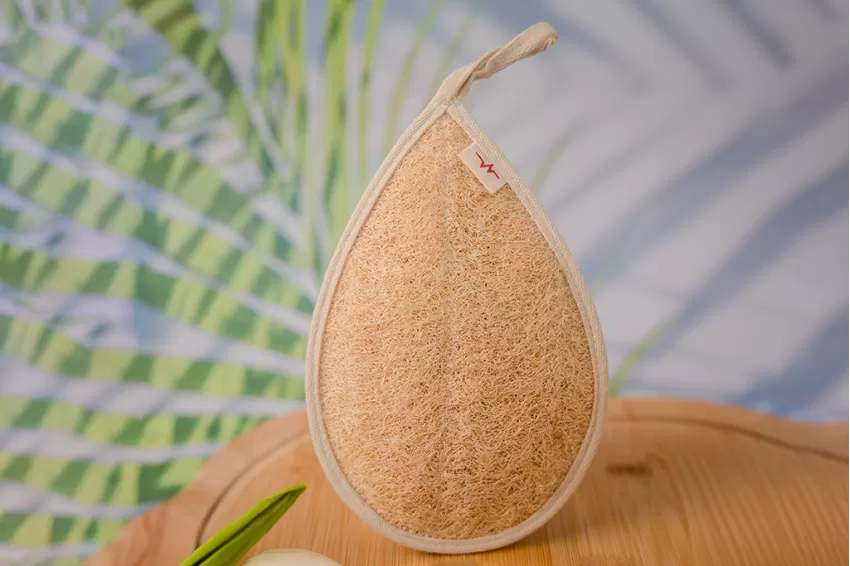 BÔNG TẮM XƠ MƯỚP OVAL 10*14CM / TRÁI TIM SIZE L/ GIỌT NƯỚC 10*15cm 2