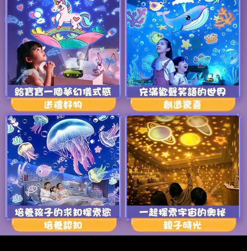 Máy chiếu đèn ngủ cho bé 2