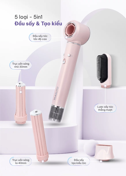 Máy sấy đa năng 5in1 2