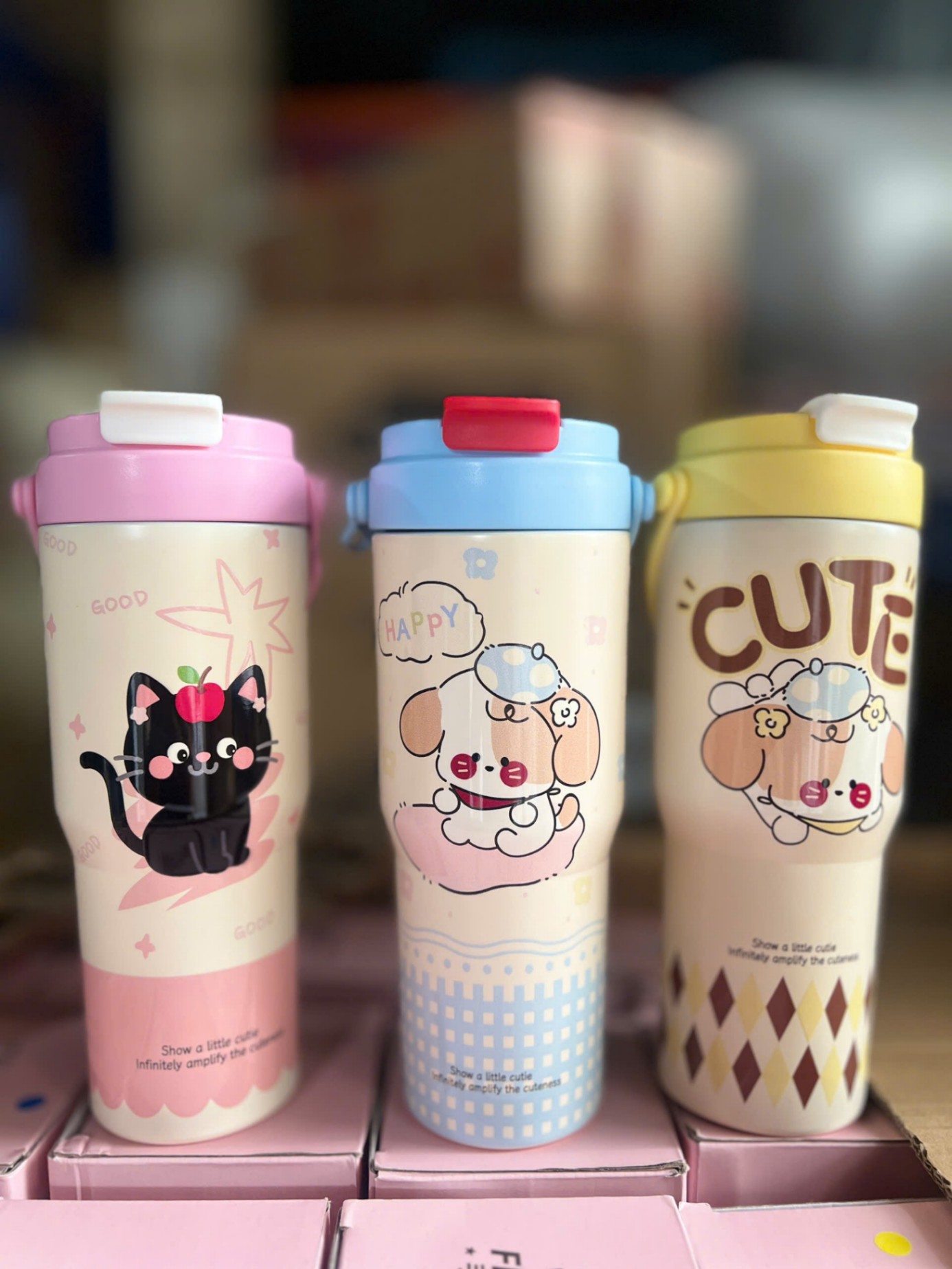 Ly giữ nhiệt Cute (Kiện 48 cái) 2