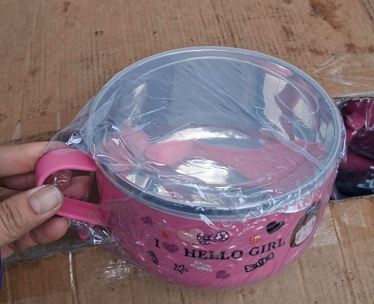 Ca mì xinh xắn với quai và muỗng Tmark 15cm (Kiện 100 cái) 4