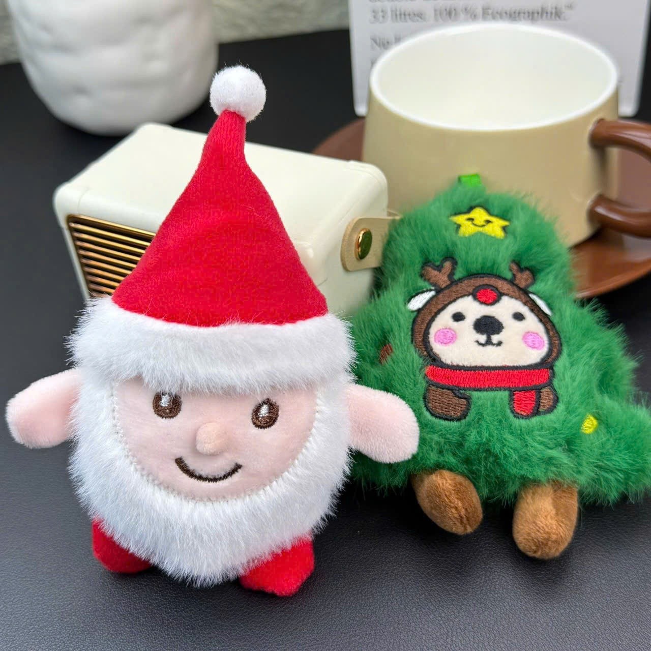 Móc khóa cây thông- ông già noel (Kiện 240 cái-Lốc 24c) 2