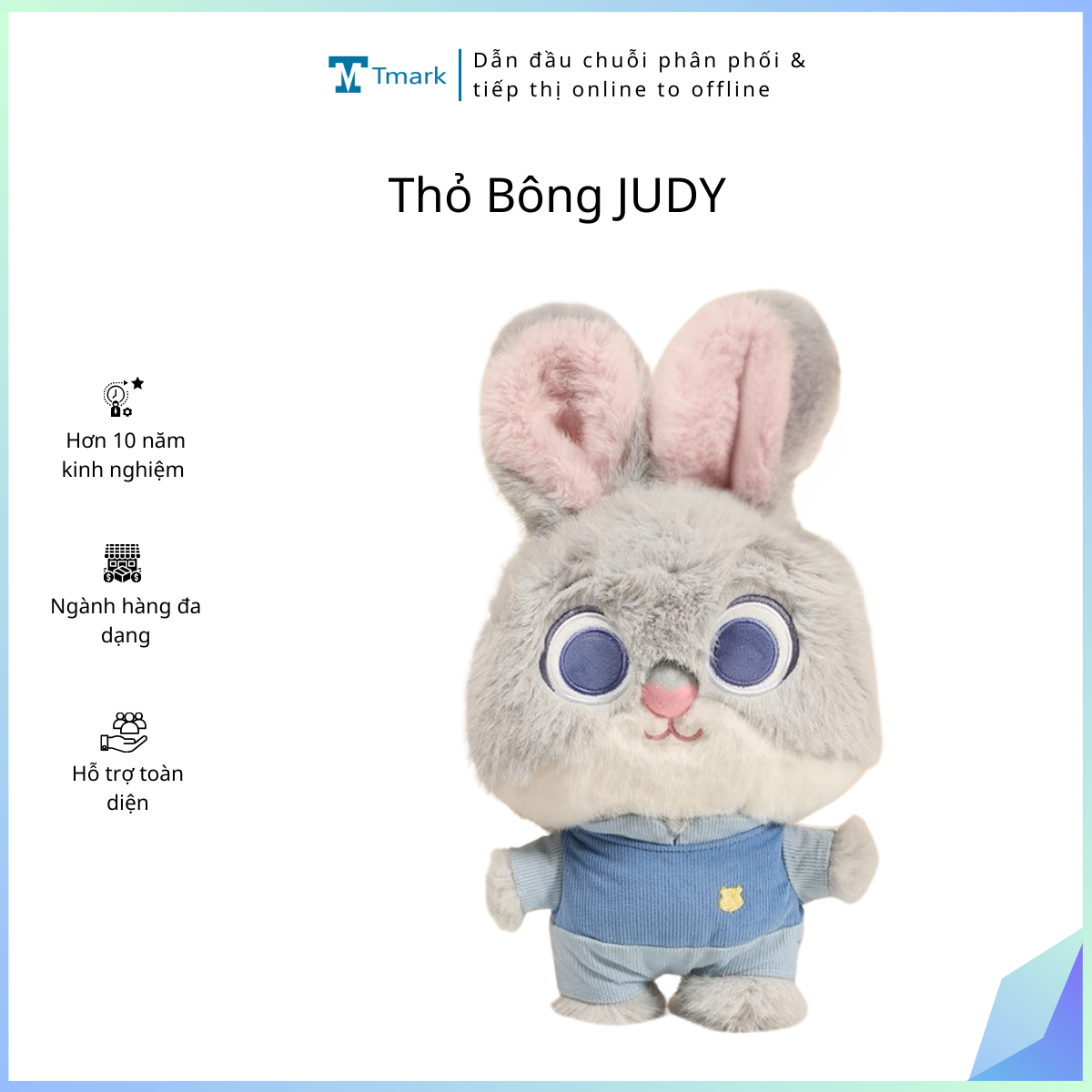 Thỏ Bông JUDY (Kiện 100 con)