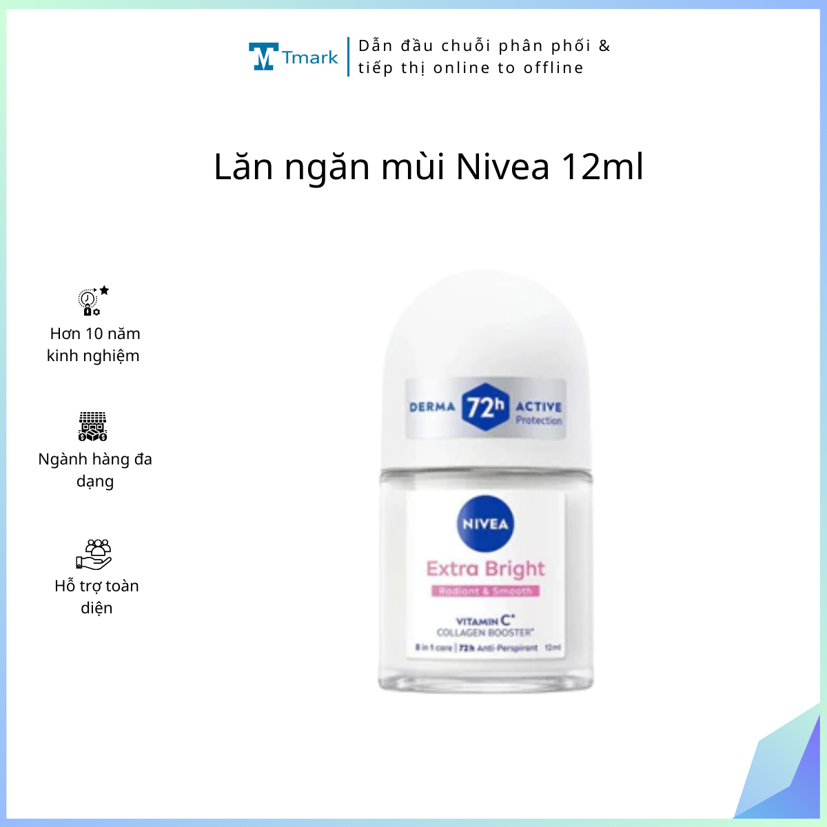 Lăn Nevea 12ml (Kiện 100 chai)