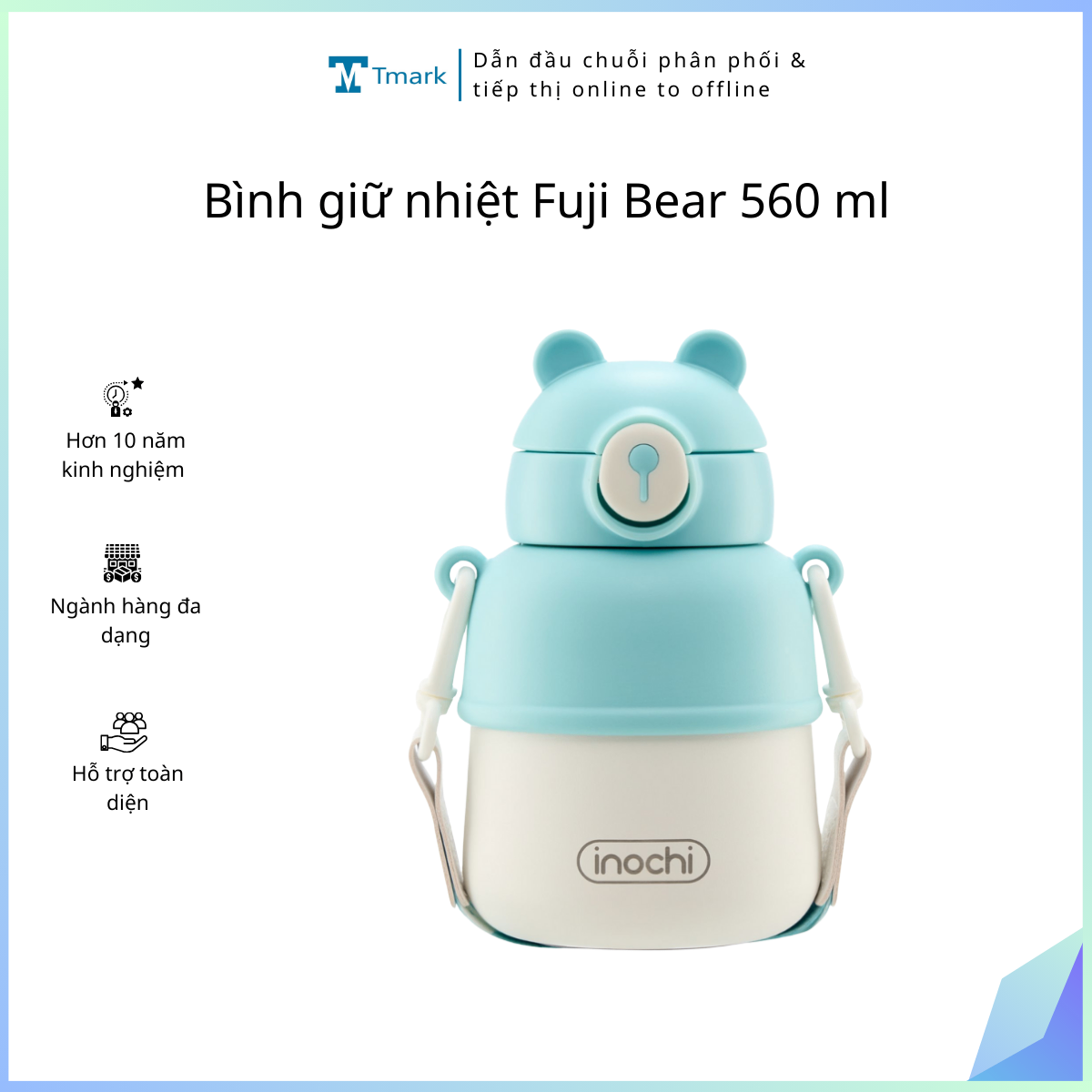 Bình giữ nhiệt Fuji Bear 560 ml (XB- 23103)