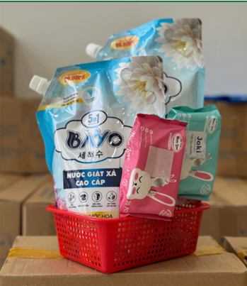 Combo 2 túi nước giặt BAYO (4L) (Kiện 2 túi) 2