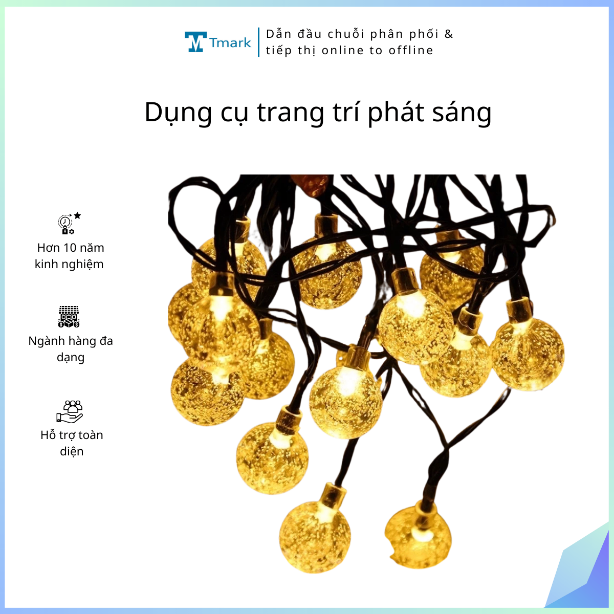 Dụng cụ trang trí phát sáng