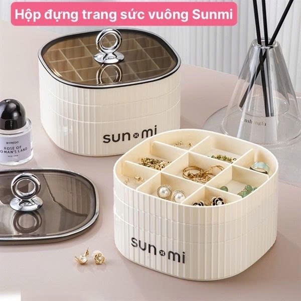 Hộp đựng trang sức vuông Sunmi (Kiện 45 cái) 2