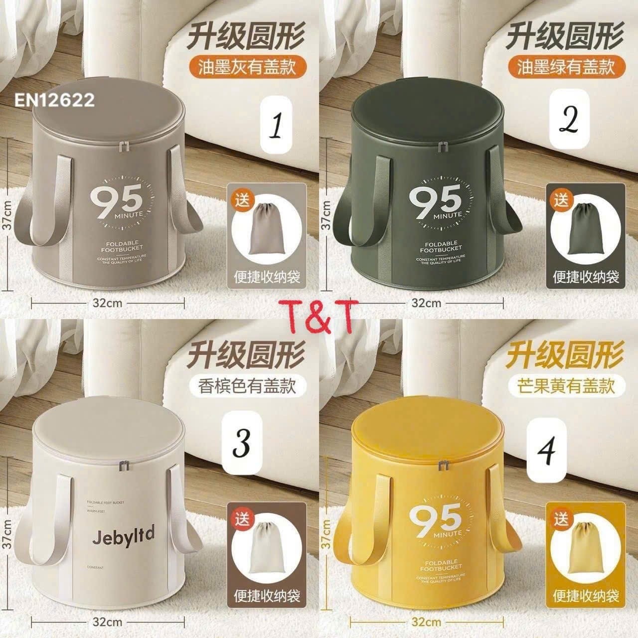 Bồn ngâm chân giữ nhiệt ( Kiện 60 cái) ( hàng nguyên kiện) 2