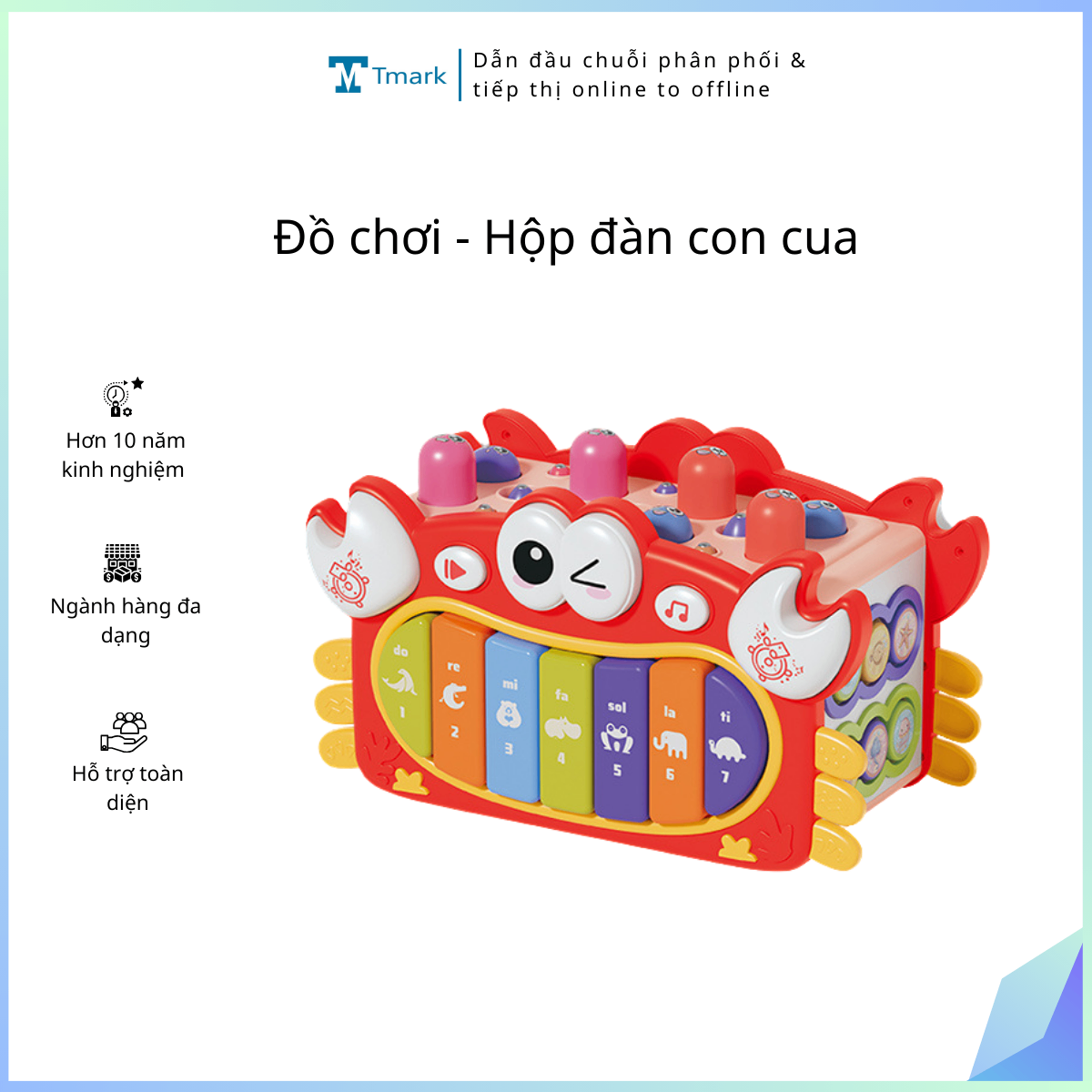 Đồ chơi - Hộp đàn con cua (Kiện 24 cái)