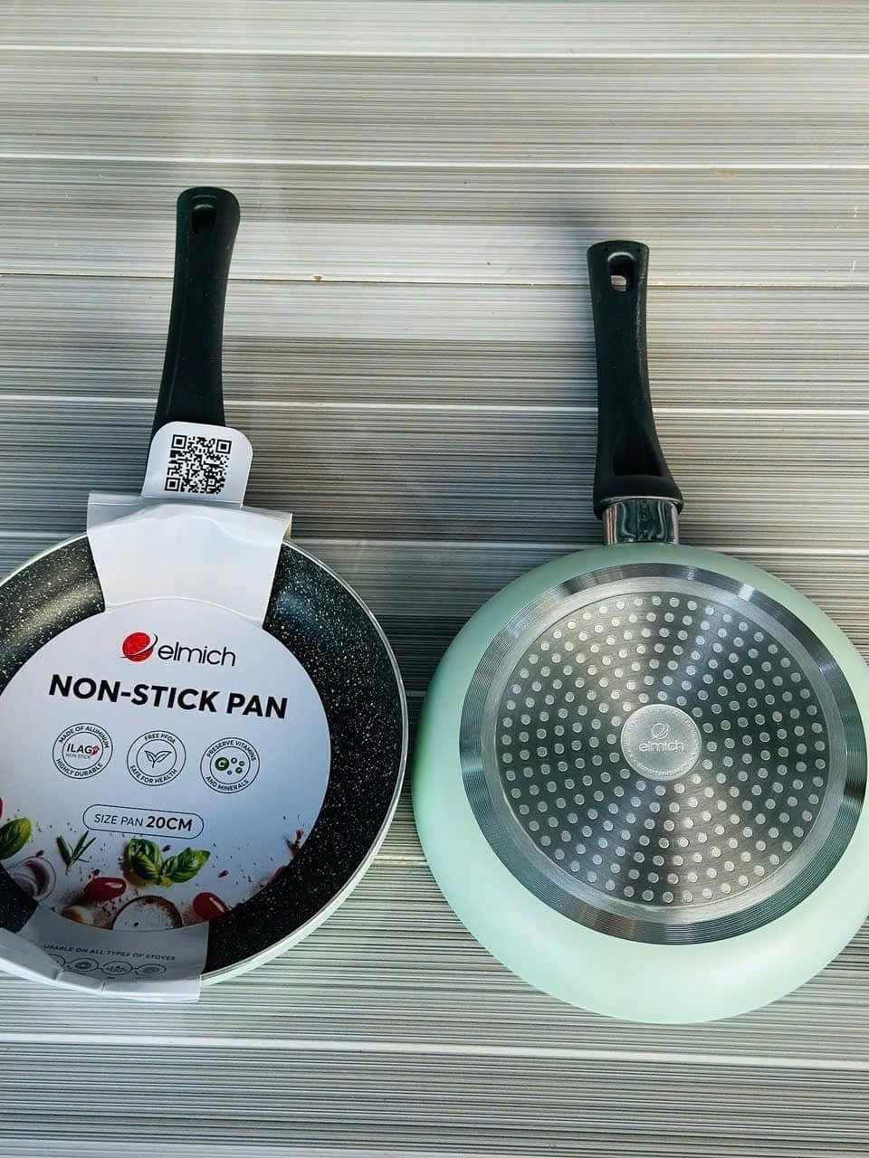 Chảo bếp từ Elmich 20 cm ( Kiện 10 cái ) 2
