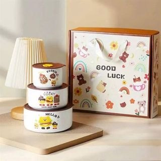 Set 3 bát sứ cao cấp bánh ngọt (Kiện 20 bộ) 2