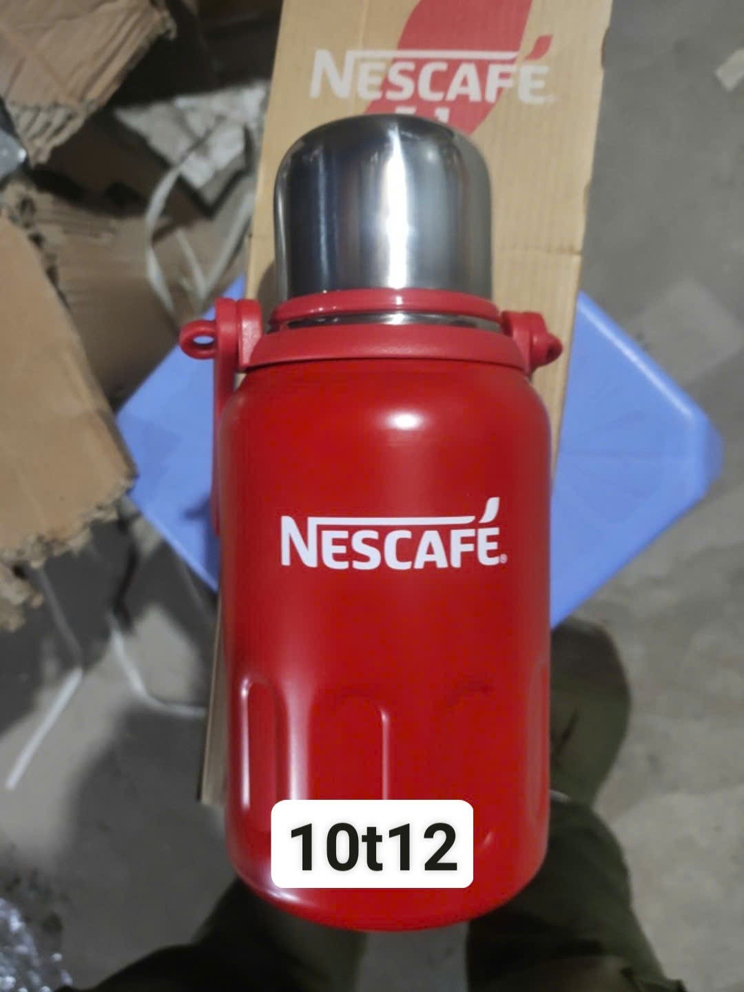 Bình giữ nhiệt inox 316 cao cấp 1200ml Nescafe Tmark (Kiện 12 cái) 2