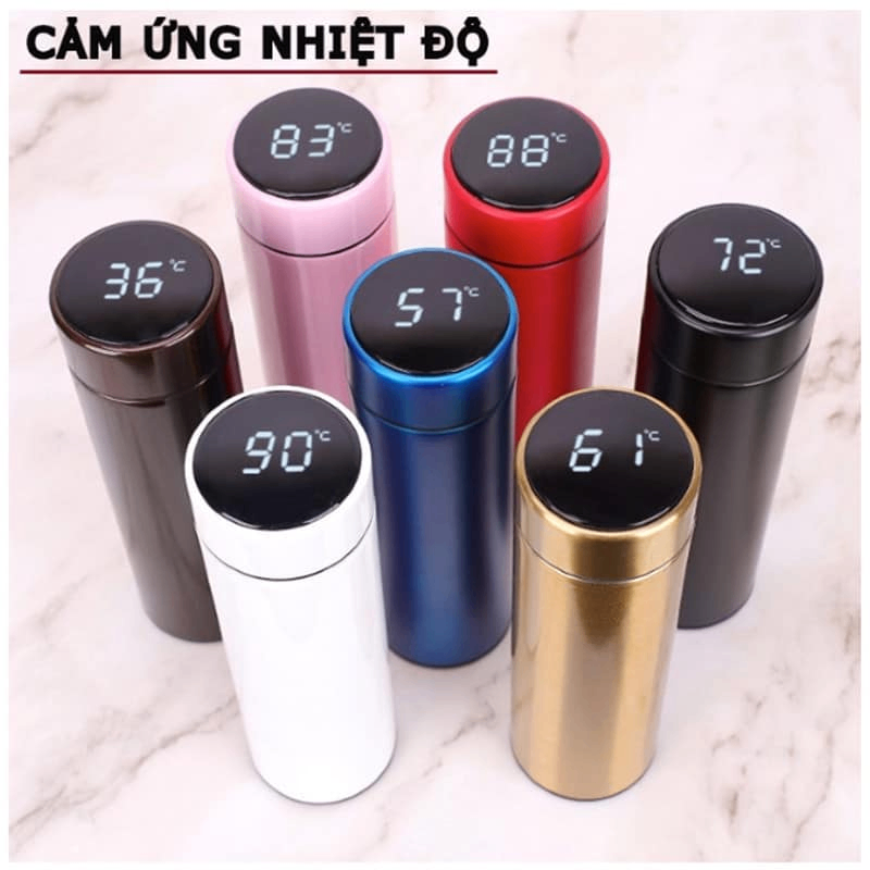 Bình giữ nhiệt hiển thị nhiệt độ Tmark (Kiện 50 cái) 2
