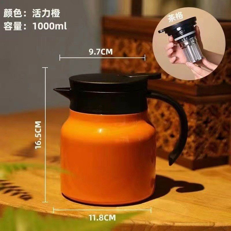 Bình trà Inox 1000ml Tmark (Kiện 40 cái) 2