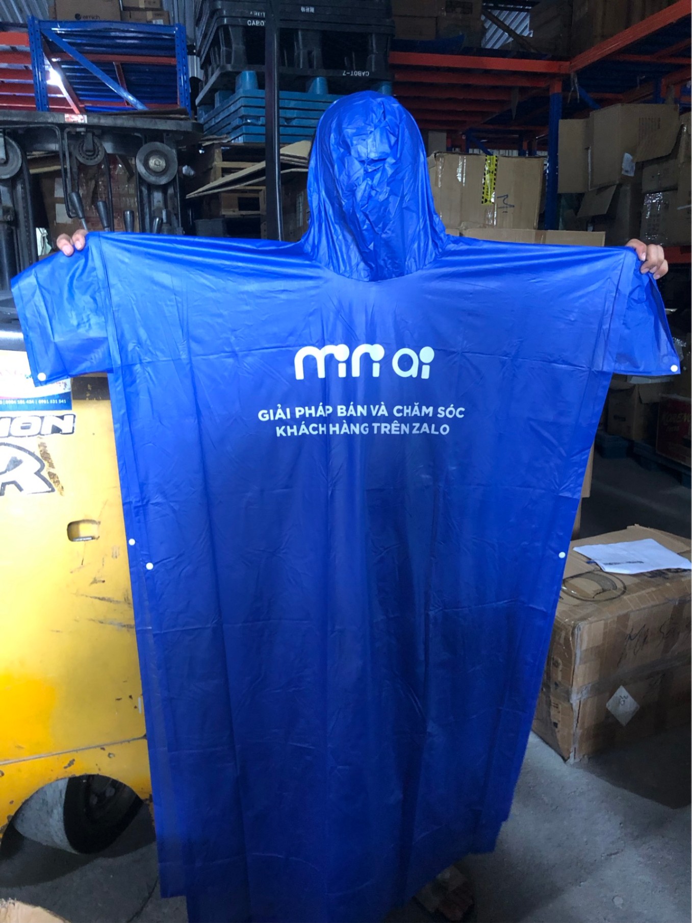 Áo mưa Mini AI cánh dơi Tmark (Kiện 100 cái) 2