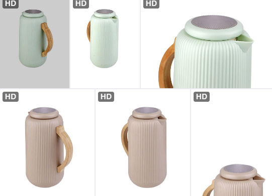 Bình giữ nhiệt chân không cán gỗ La Fonte 1000 ml Tmark (Kiện 12 cái) 2