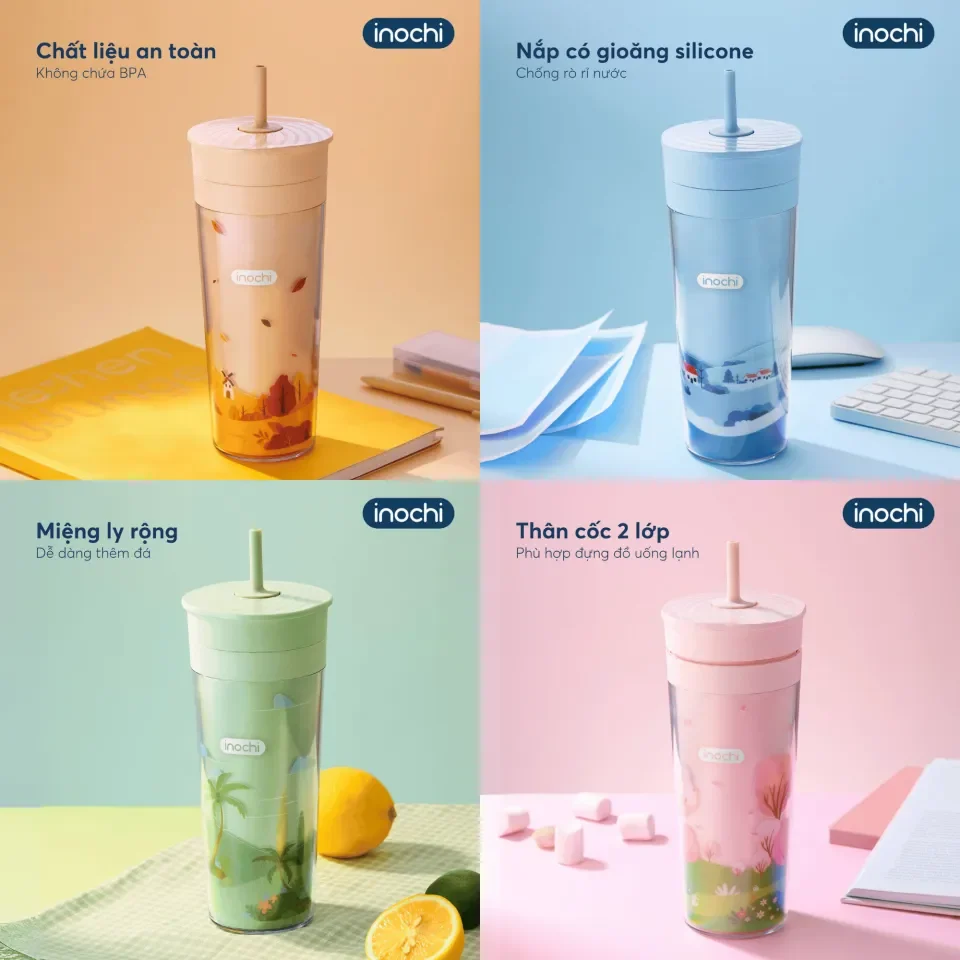 Cốc nhựa Chiba Flex 650ml 2