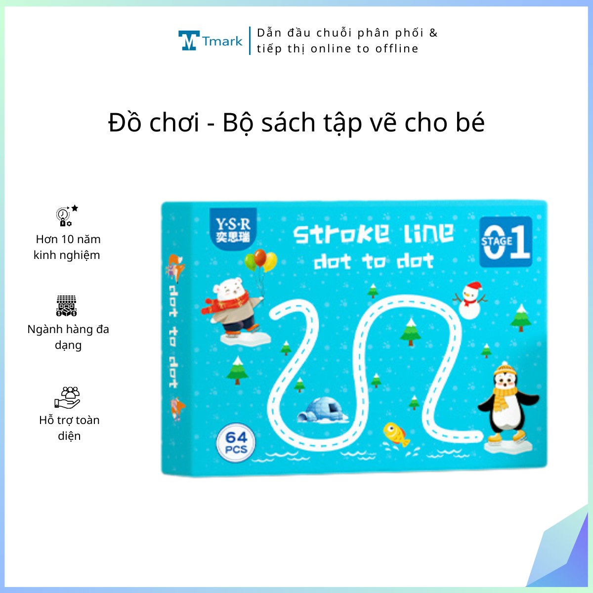 Đồ chơi - Bộ sách tập vẽ cho bé (Kiện 36 bộ)