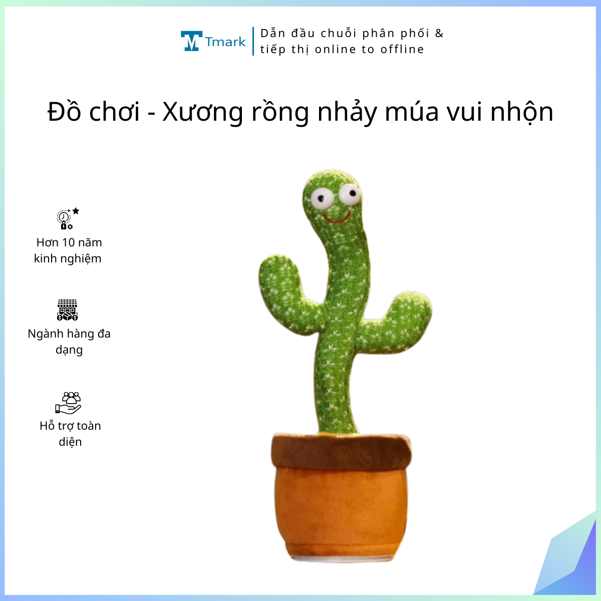 Đồ chơi - Xương rồng nhảy múa vui nhộn (Kiện 100 cái)