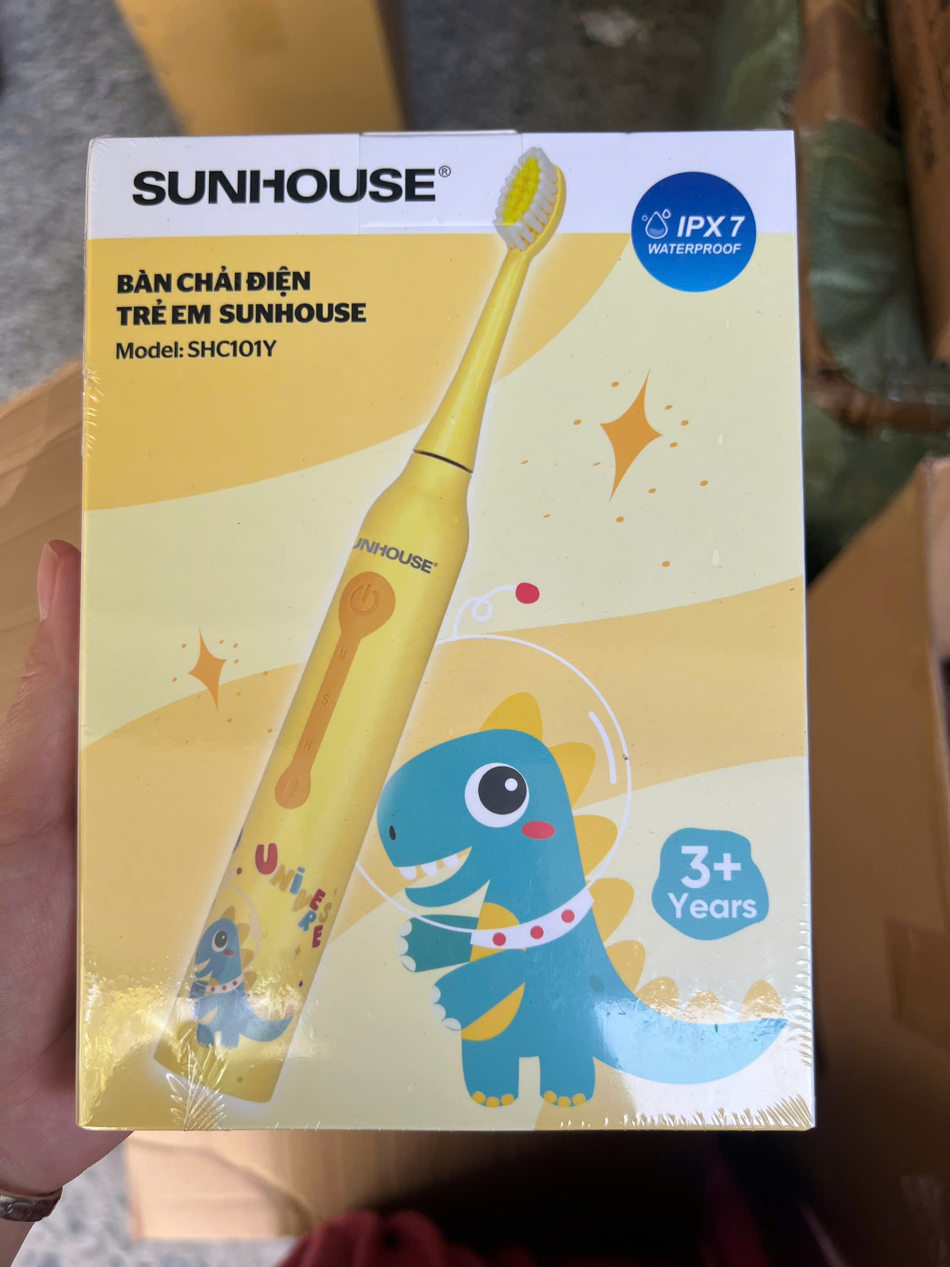 Bàn chải điện trẻ em Sunhouse SHC101Y 5