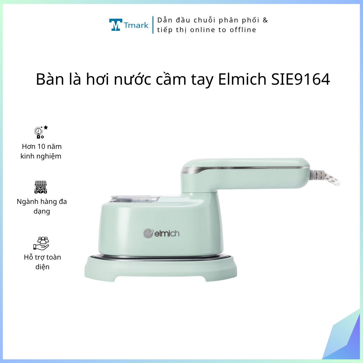 Bàn là hơi nước cầm tay Elmich SIE9164 ( Kiện 50 cái)