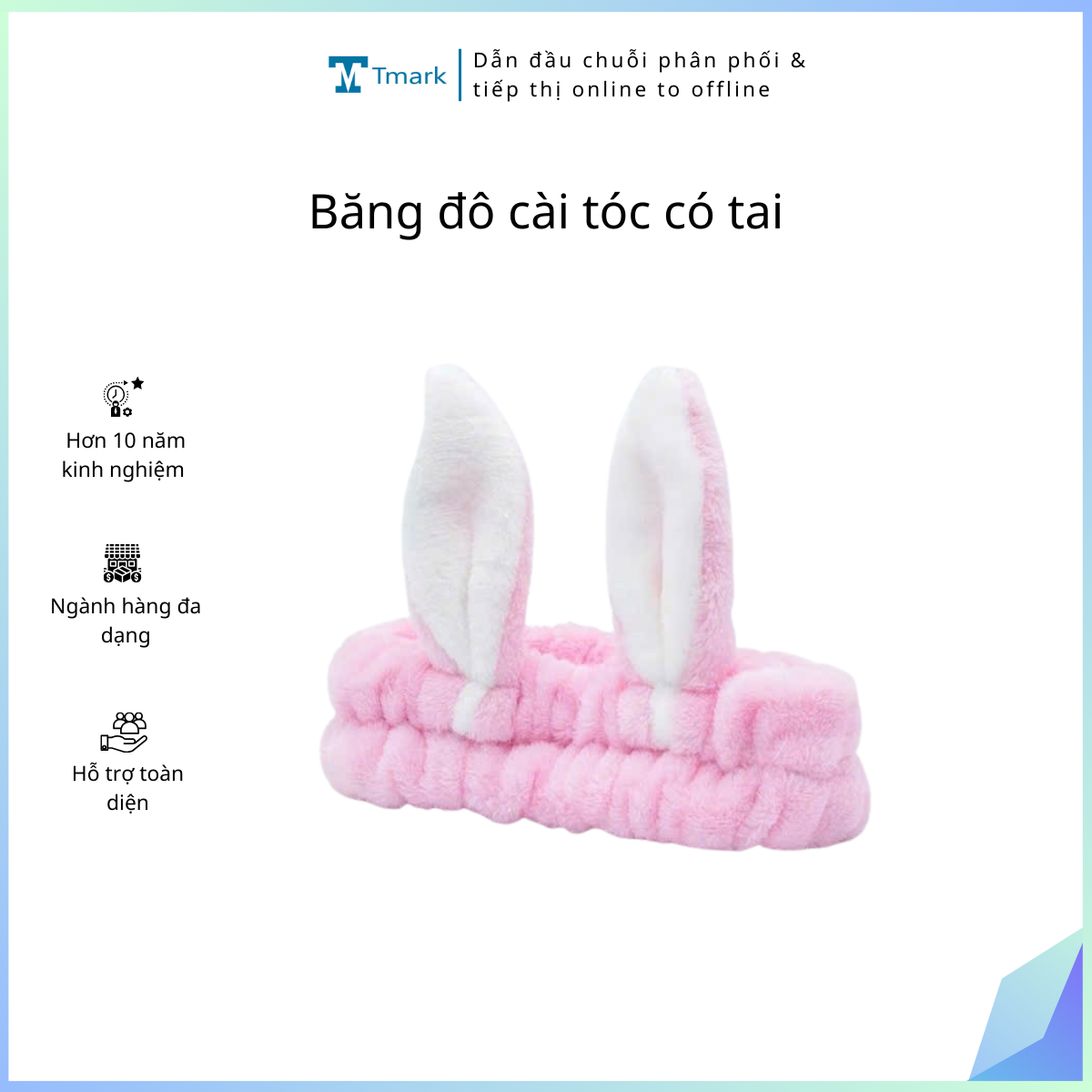 Băng đô cài tóc có tai (Kiện 312 cái)