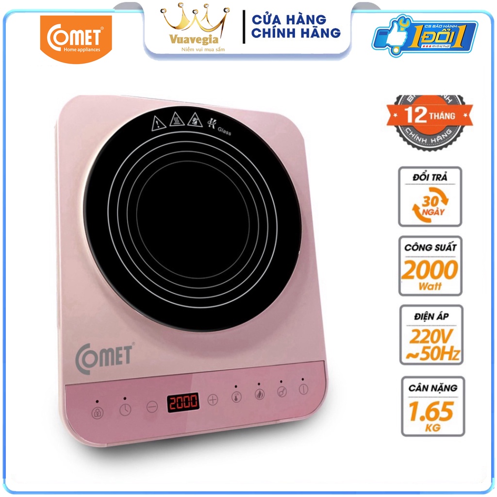 Bếp điện từ Comet 2000W CM5466 (Kiện 4 cái) 2