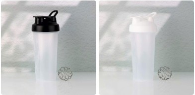 Bình lắc 600ml 2 màu trắng đen ( Kiện 200 ) 2