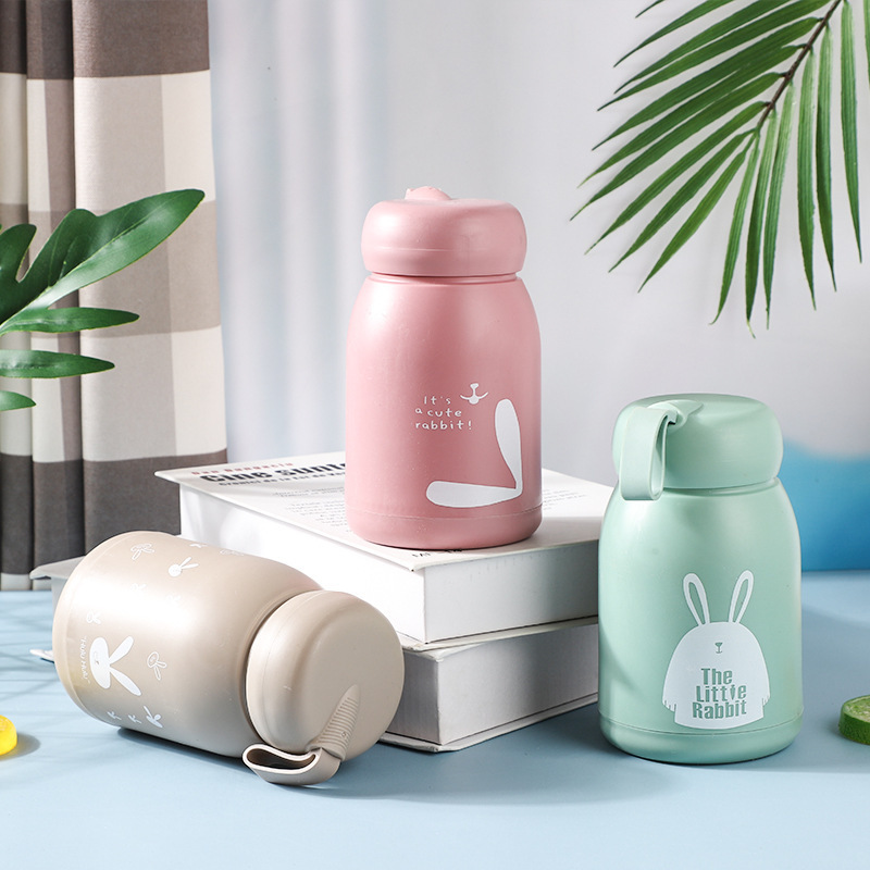 Bình thủy tinh thỏ con 330ml (Kiện 100 cái) 2