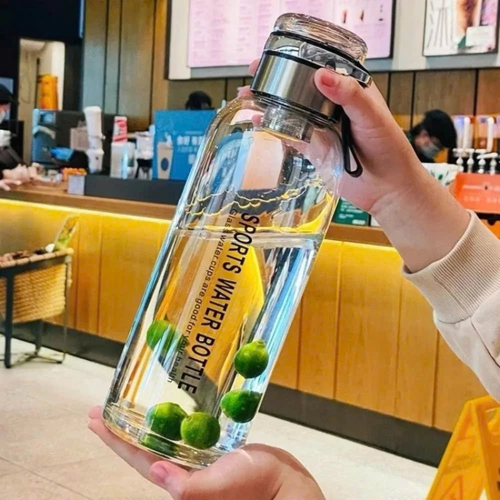 Bình thủy tinh ủ trà thể thao 1000ml đóng xốp (Kiện 24 cái) 3