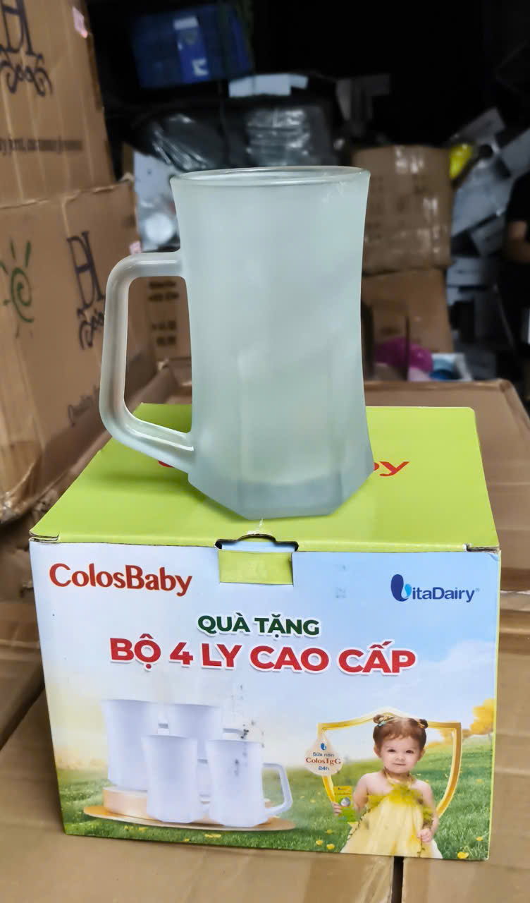Bộ 4 ly thủy tinh cao cấp (Kiện 30 bộ)