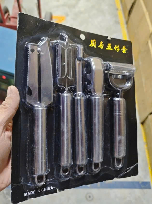 Bộ 5 dao bào inox (Kiện 132 bộ)