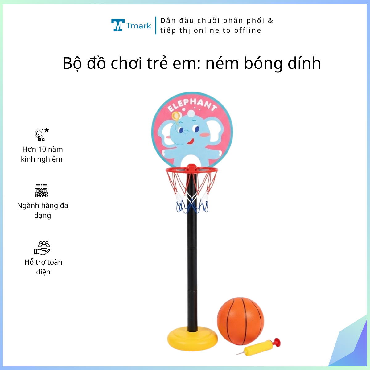 Bộ đồ chơi trẻ em: ném bóng dính