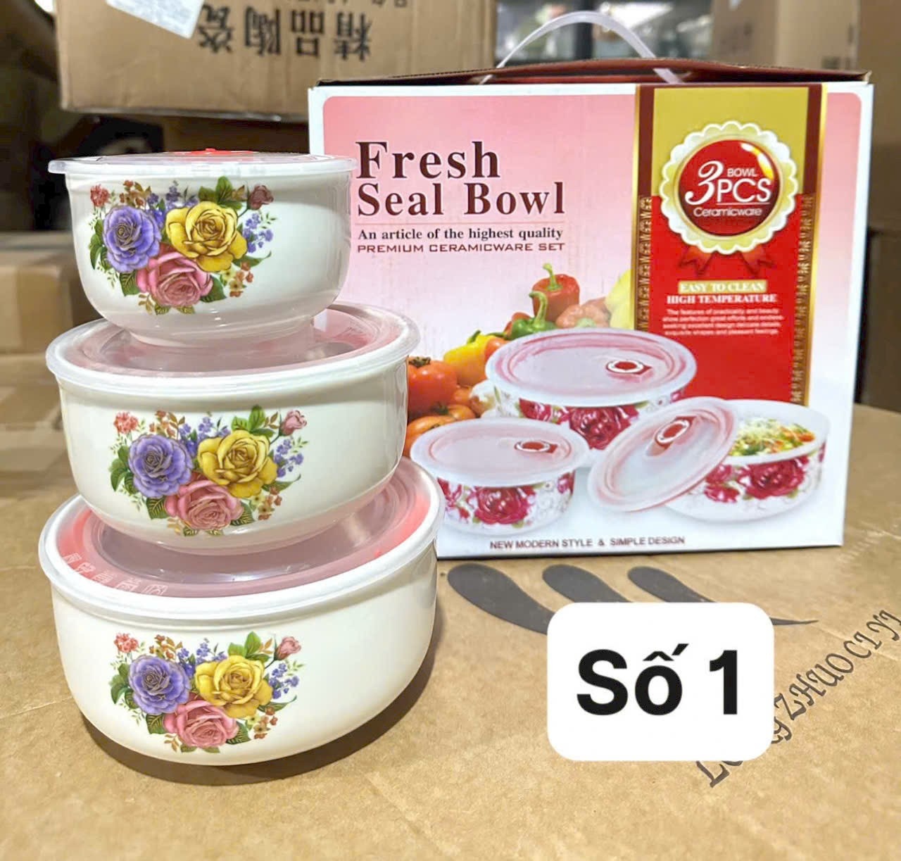 Bộ lạnh không tai hình hoa ( Kiện 28 bộ) 2